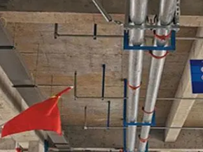 灞桥管廊支架的安装方法